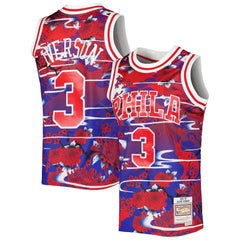 Allen Iverson Philadelphia 76ers 1996/97 Hardwood Classics Lunar New Year Swingman Jersey Red | Mitchell & Ness US