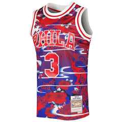 Allen Iverson Philadelphia 76ers 1996/97 Hardwood Classics Lunar New Year Swingman Jersey Red | Mitchell & Ness US