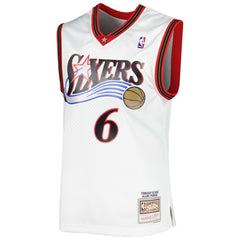 Allen Iverson Philadelphia 76ers 2002/03 Hardwood Classics Swingman Jersey White | Mitchell & Ness for sale