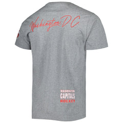 Washington Capitals Mitchell & Ness City Collection T-Shirt - Heather Gray - NHL 5294010