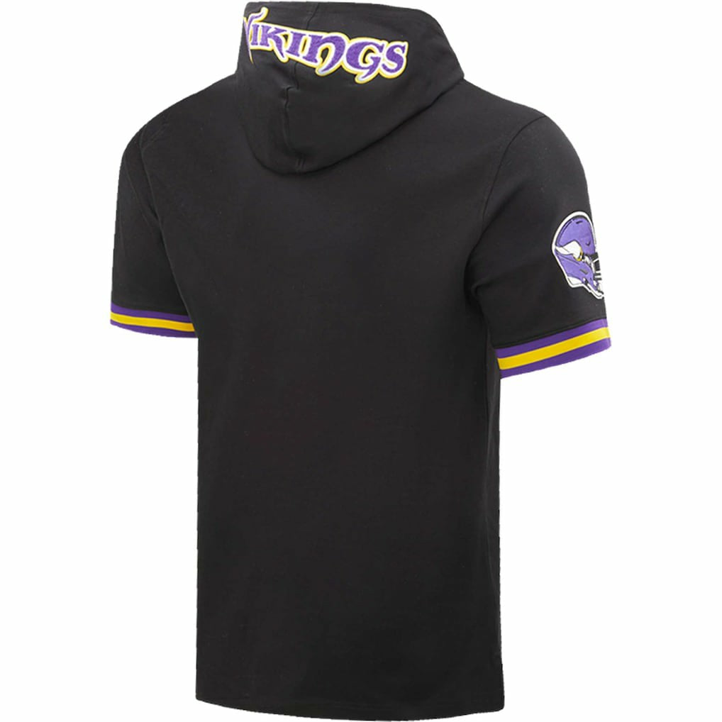 Justin Jefferson Minnesota Vikings Pro Standard Player Name & Number Hoodie T-Shirt Black