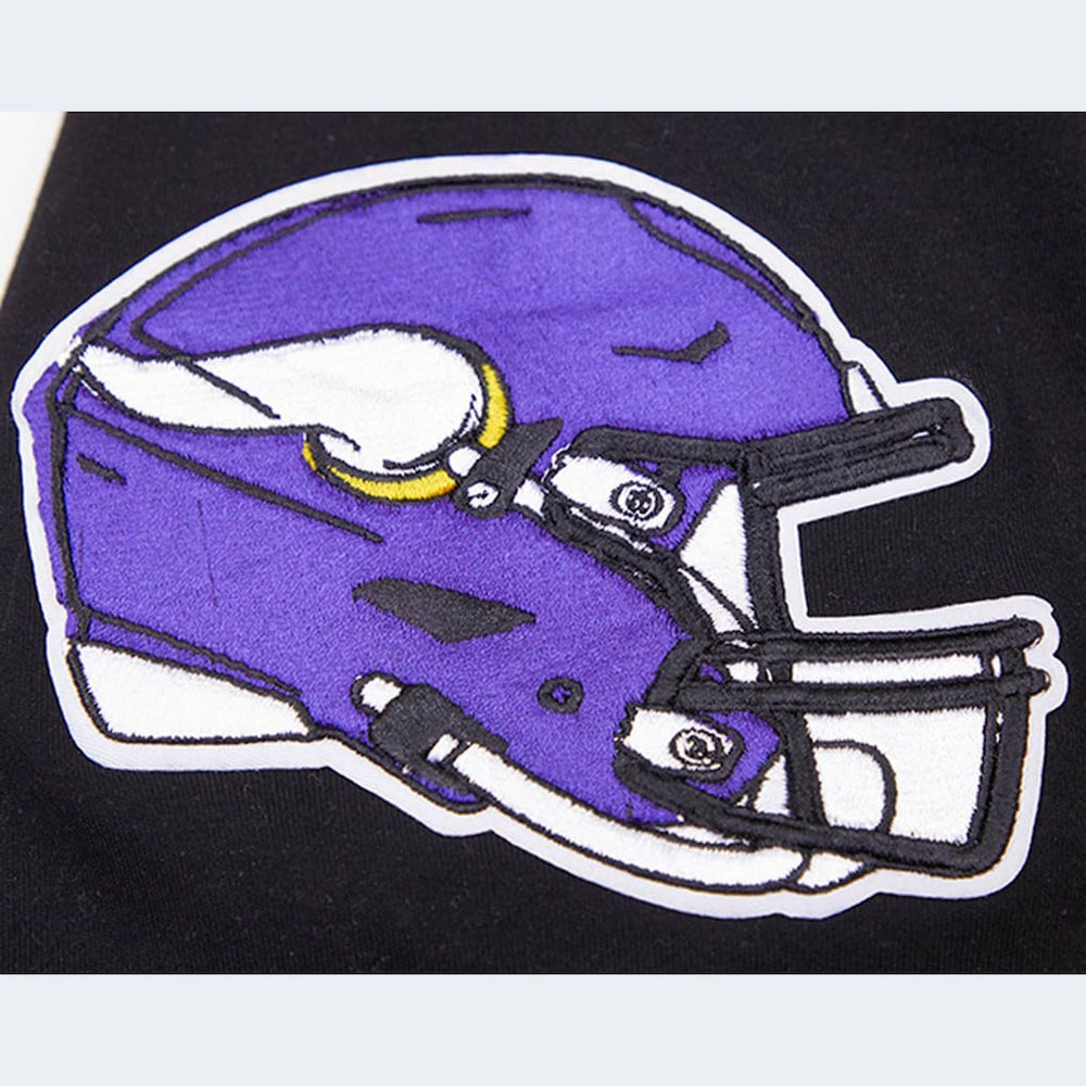 Justin Jefferson Minnesota Vikings Pro Standard Player Name & Number Hoodie T-Shirt Black