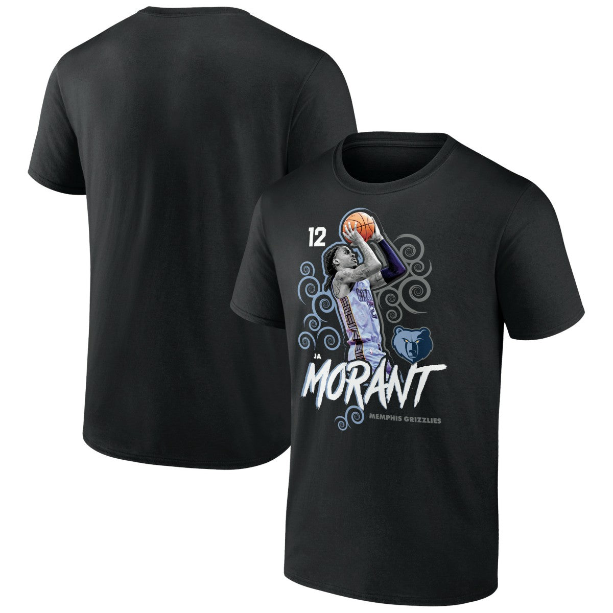 Ja Morant Memphis Grizzlies Competitor T-Shirt Black