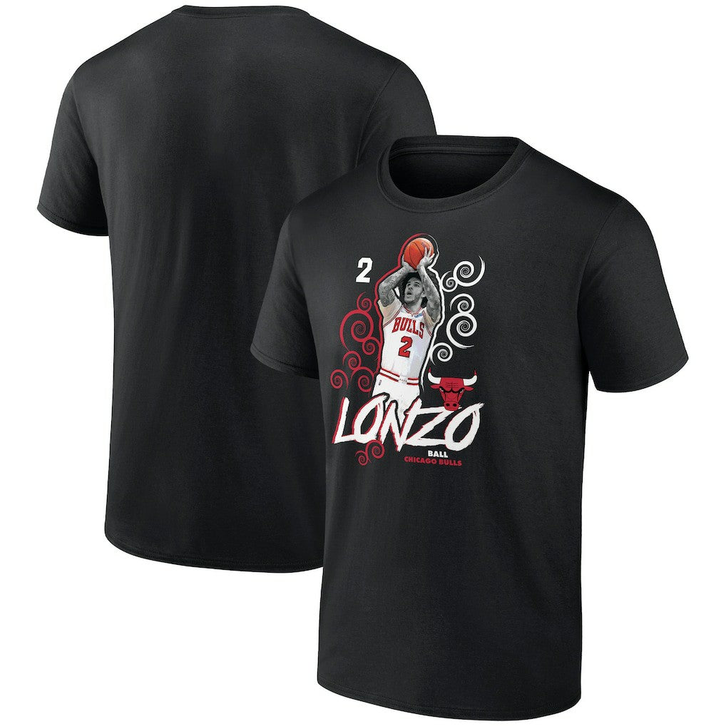 Lonzo Ball Chicago Bulls Competitor T-Shirt Black