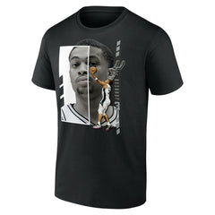 Keldon Johnson San Antonio Spurs Jump Pass T-Shirt Black