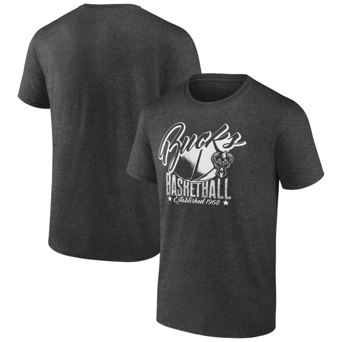 Milwaukee Bucks Winner T-Shirt Charcoal