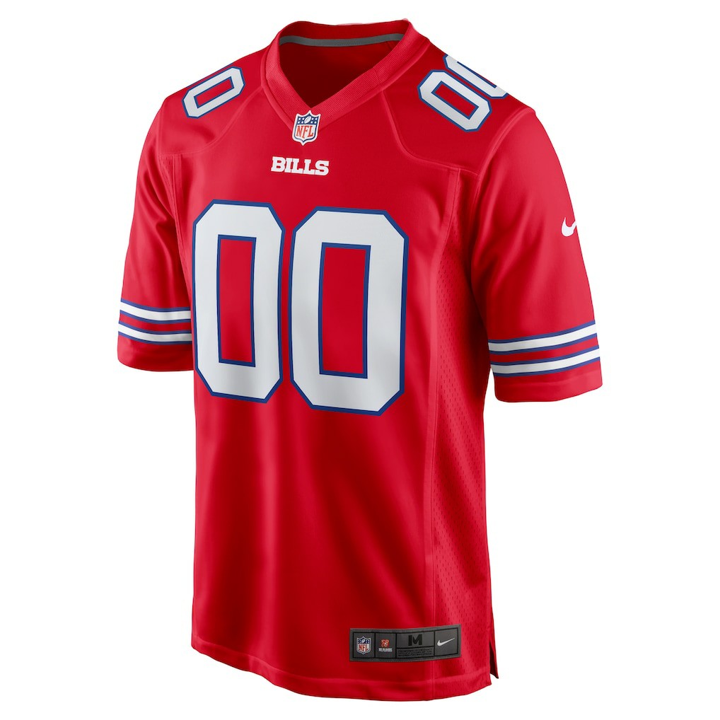 Nike Buffalo Bills Alternate Custom Game Jersey Red