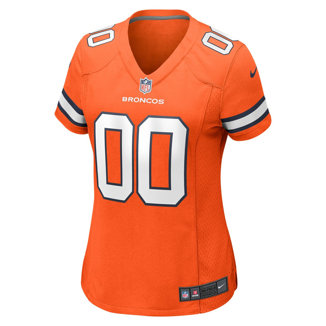 Nike Denver Broncos Women's Alternate Custom Game Jersey Orange