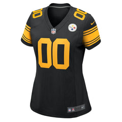 Nike Pittsburgh Steelers Women's Alternate Custom Game Jersey Black