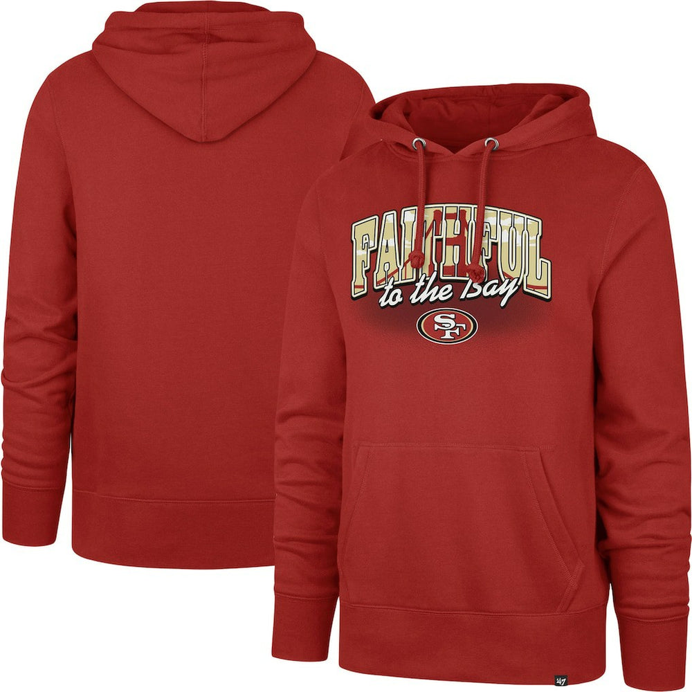 47 brand San Francisco 49ers '47 Regional Headline Pullover Hoodie Scarlet