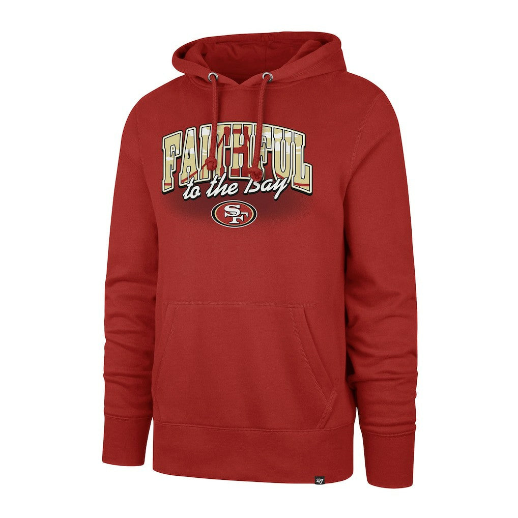 47 brand San Francisco 49ers '47 Regional Headline Pullover Hoodie Scarlet