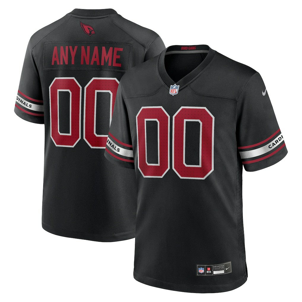 Nike Arizona Cardinals Alternate Custom Game Jersey Black