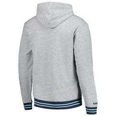 Seattle Kraken Mitchell & Ness Classic French Terry Pullover Hoodie - Heather Gray - NHL 5298375