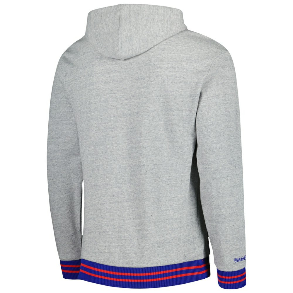 Washington Capitals Mitchell & Ness Classic French Terry Pullover Hoodie - Heather Gray - NHL 5298379