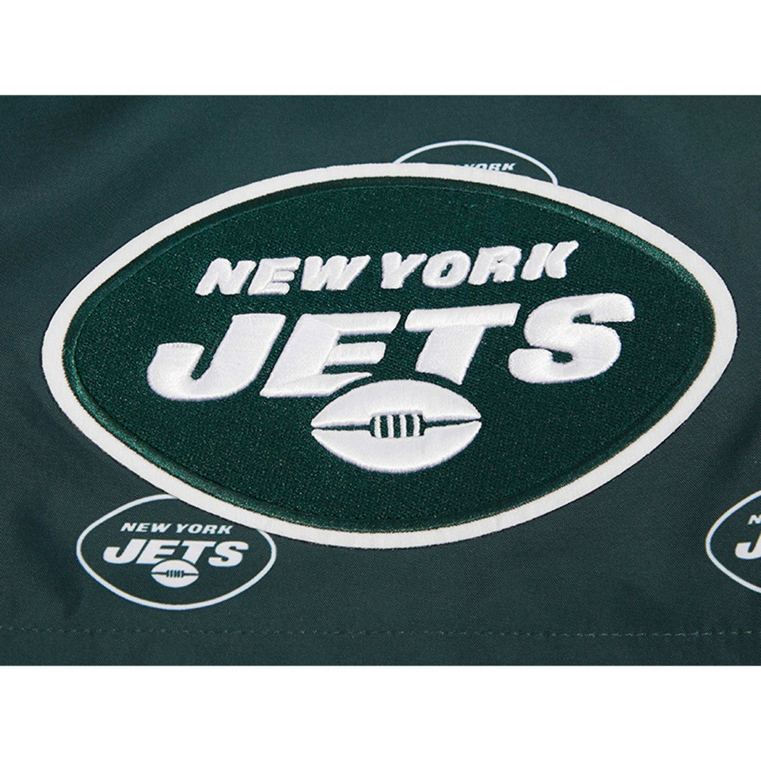 New York Jets Pro Standard Allover Print Mini Logo Shorts Green