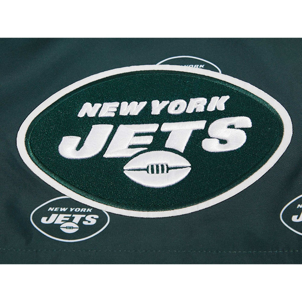 New York Jets Pro Standard Allover Print Mini Logo Shorts Green