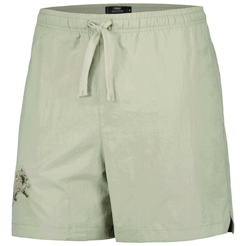 Detroit Lions Pro Standard Neutrals 2.0 Woven Shorts Light Green