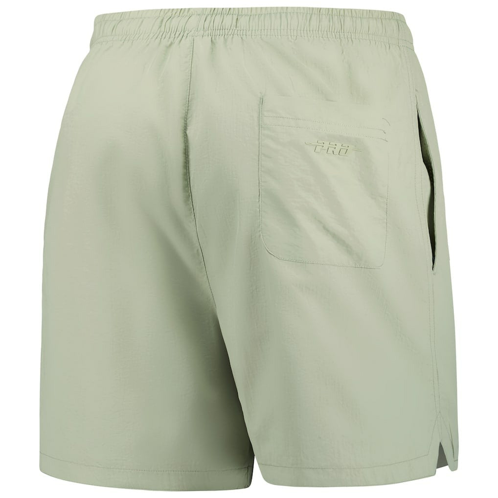 Kansas City Chiefs Pro Standard Neutrals 2.0 Woven Shorts Light Green