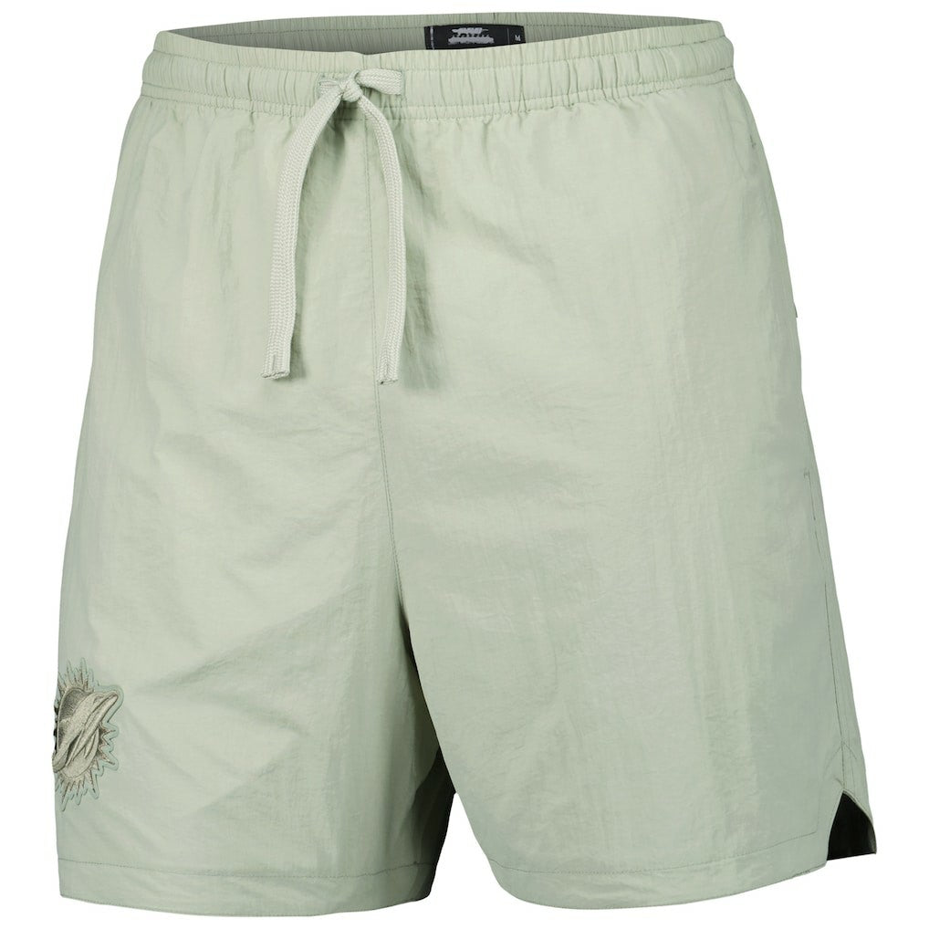 Miami Dolphins Pro Standard Neutrals 2.0 Woven Shorts Light Green