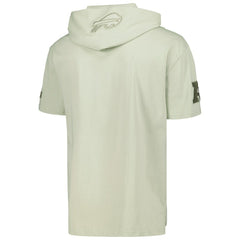 Buffalo Bills Pro Standard Neutrals Short Sleeve Pullover Hoodie Light Green