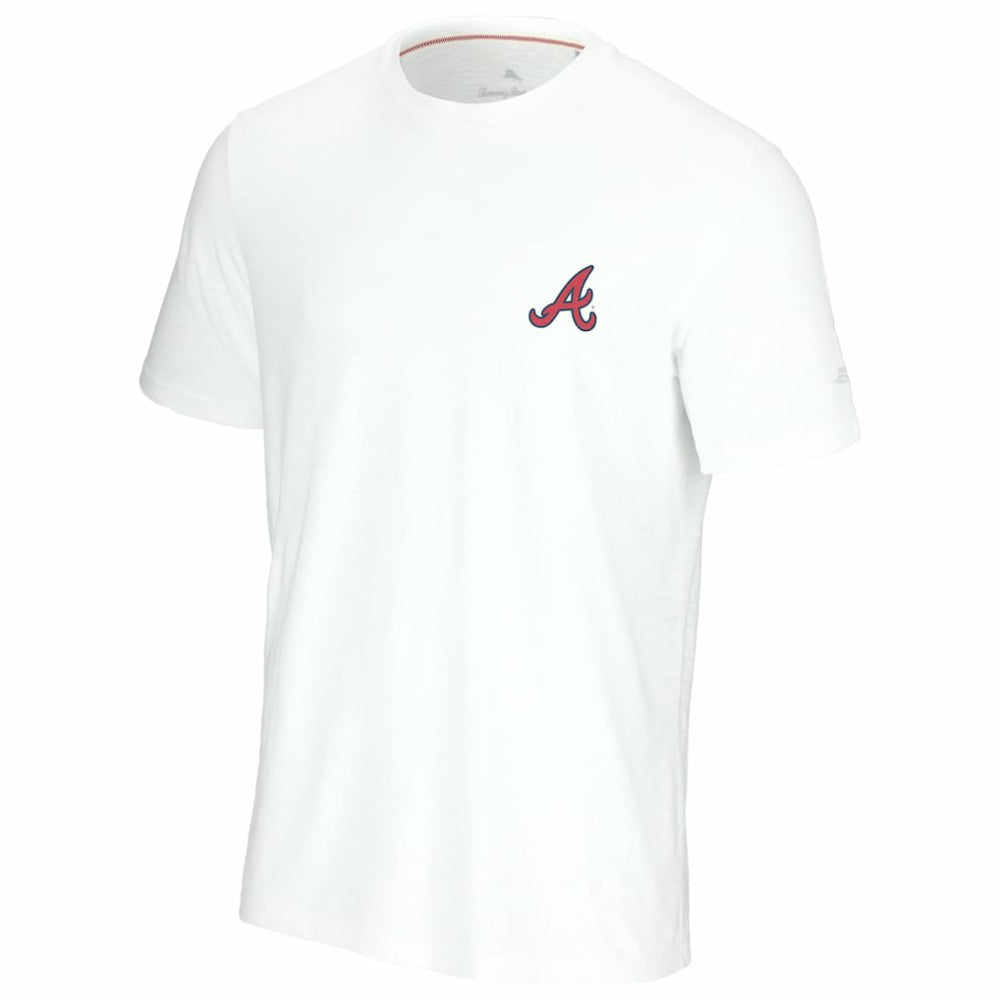 Atlanta Braves Tommy Bahama Playa Ball T-Shirt - White - MLB Online