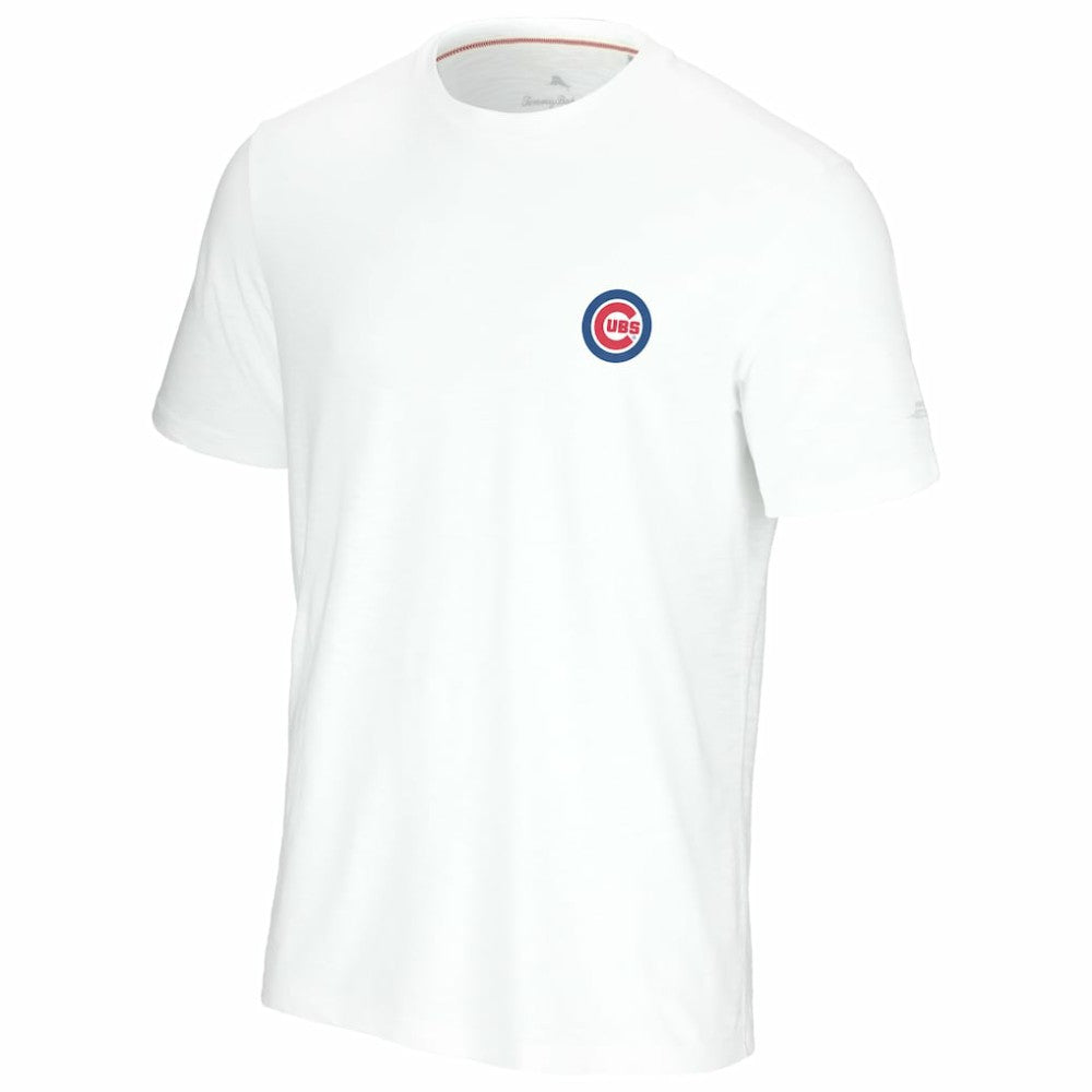 Chicago Cubs Tommy Bahama Playa Ball T-Shirt - White - MLB Lifestyle