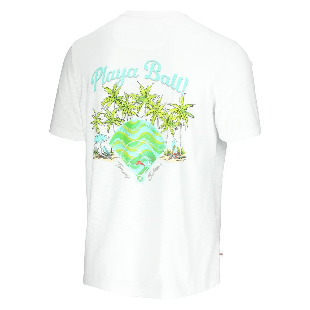 Los Angeles Angels Tommy Bahama Playa Ball T-Shirt - White - MLB Online
