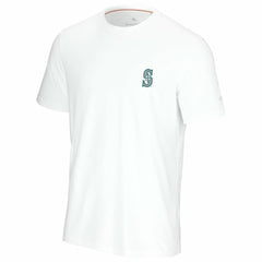 Seattle Mariners Tommy Bahama Playa Ball T-Shirt - White - MLB on Sale