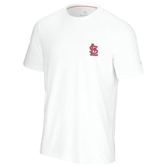 St. Louis Cardinals Tommy Bahama Playa Ball T-Shirt - White - MLB Discount