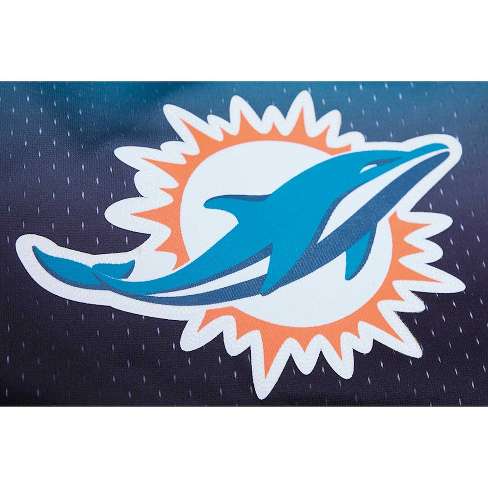 Miami Dolphins Pro Standard Ombre Mesh Shorts Black/Aqua