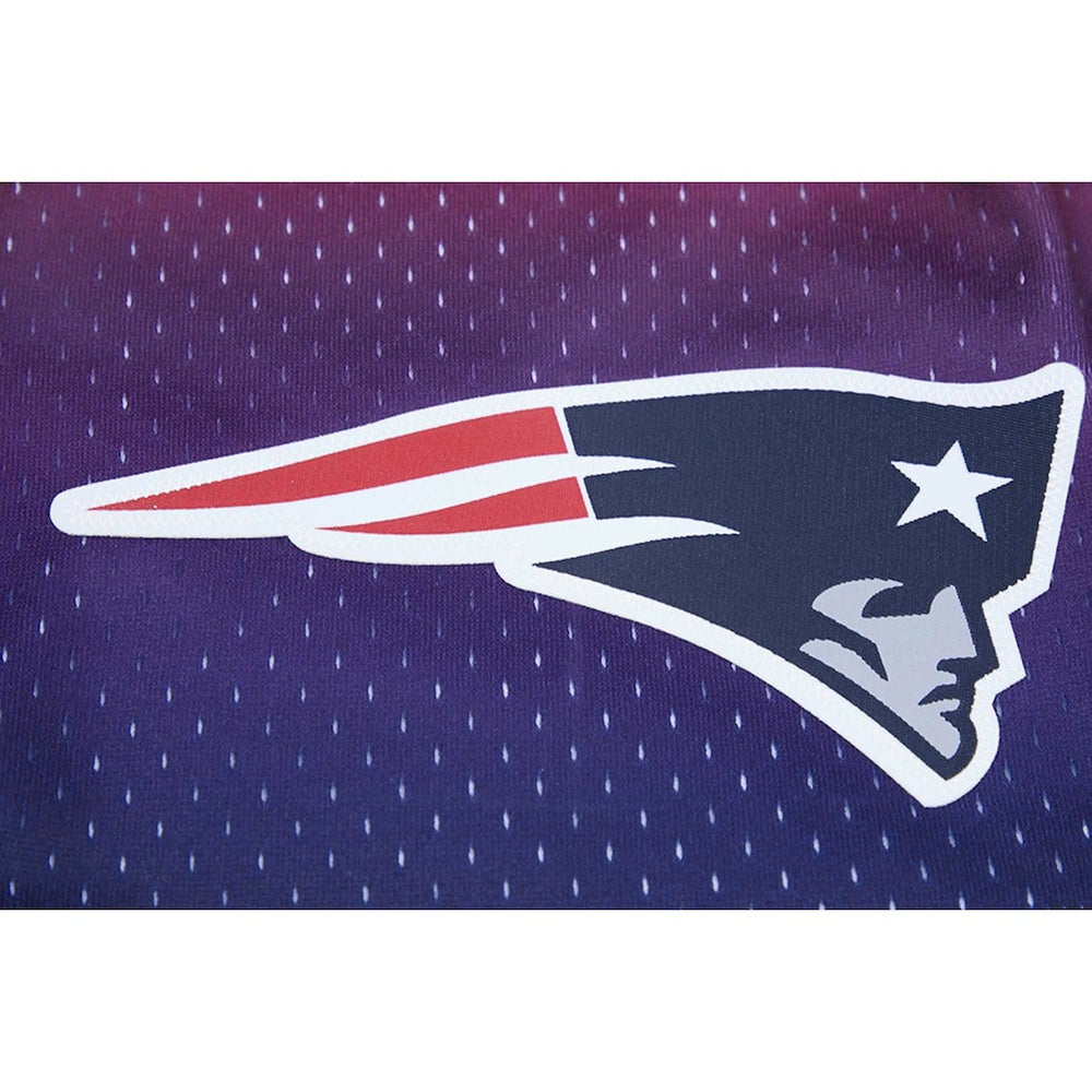 New England Patriots Pro Standard Ombre Mesh Shorts Navy/Red