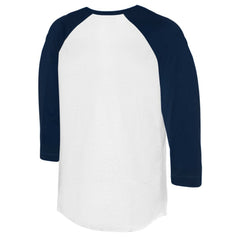 Detroit Tigers Tiny Turnip Women's Bubbles 3/4-Sleeve Raglan T-Shirt - White/Navy - MLB on Sale