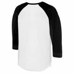 Pittsburgh Pirates Tiny Turnip Women's Diamond Cross Bats 3/4-Sleeve Raglan T-Shirt - White/Black - MLB Lifestyle