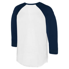 Seattle Mariners Tiny Turnip Women's Gumball Machine 3/4-Sleeve Raglan T-Shirt - White/Navy - MLB Lifestyle