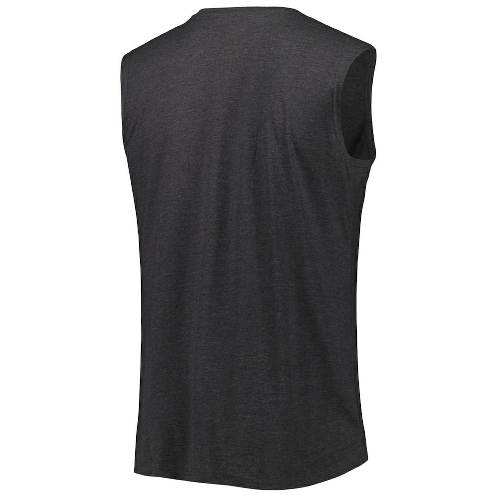 Fanatics New Orleans Saints Women's Plus Size Tank Top Heather Charcoal