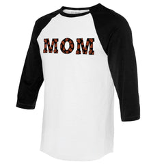 San Francisco Giants Tiny Turnip Women's Logo Mom 3/4-Sleeve Raglan T-Shirt - White/Black - MLB Discount
