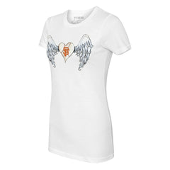 San Francisco Giants Tiny Turnip Women's Angel Wings T-Shirt - White - MLB Online
