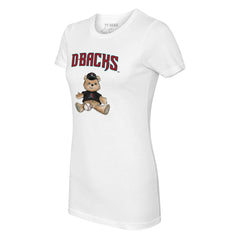 Arizona Diamondbacks Tiny Turnip Women's Teddy Boy T-Shirt - White - MLB Online