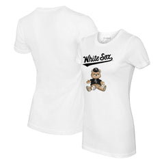 Chicago White Sox Tiny Turnip Women's Teddy Boy T-Shirt - White - MLB Lifestyle