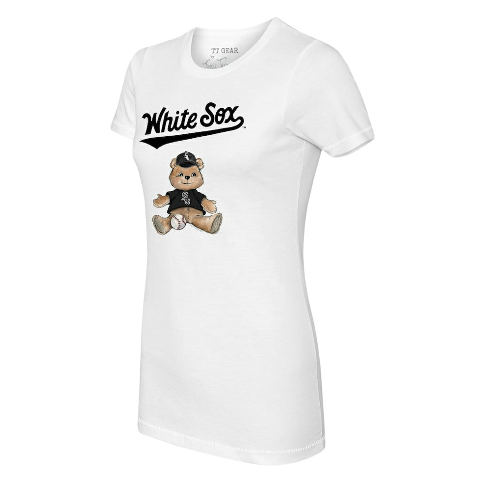 Chicago White Sox Tiny Turnip Women's Teddy Boy T-Shirt - White - MLB Lifestyle