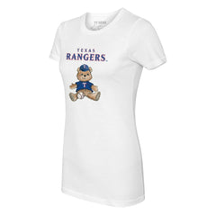 Texas Rangers Tiny Turnip Women's Teddy Boy T-Shirt - White - MLB on Sale