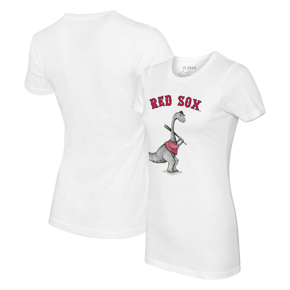 Boston Red Sox Tiny Turnip Women's Bronto T-Shirt - White - MLB Sale