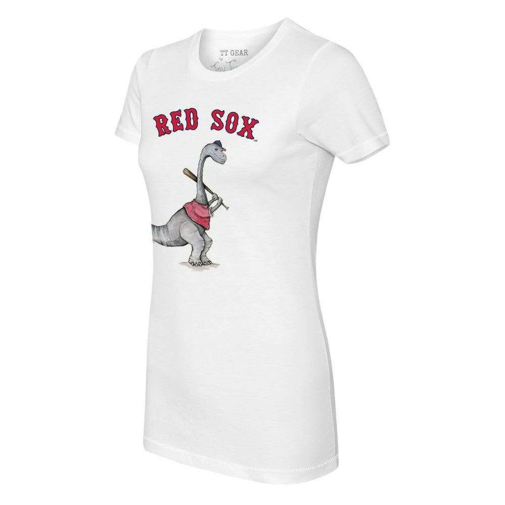 Boston Red Sox Tiny Turnip Women's Bronto T-Shirt - White - MLB Sale