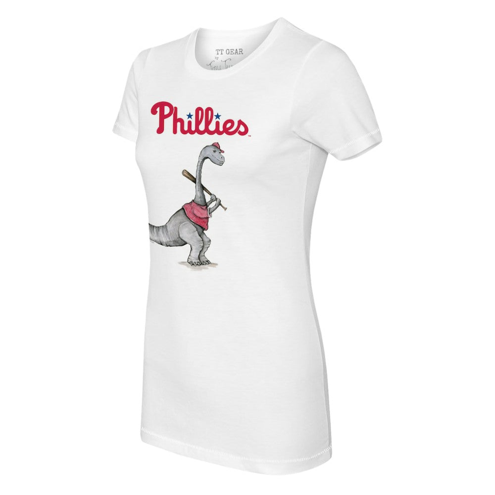 Philadelphia Phillies Tiny Turnip Women's Bronto T-Shirt - White - MLB Lifestyle