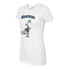 Seattle Mariners Tiny Turnip Women's Bronto T-Shirt - White - MLB Discount