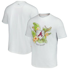 Atlanta Braves Tommy Bahama Island League T-Shirt - White - MLB on Sale
