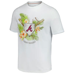 Atlanta Braves Tommy Bahama Island League T-Shirt - White - MLB on Sale