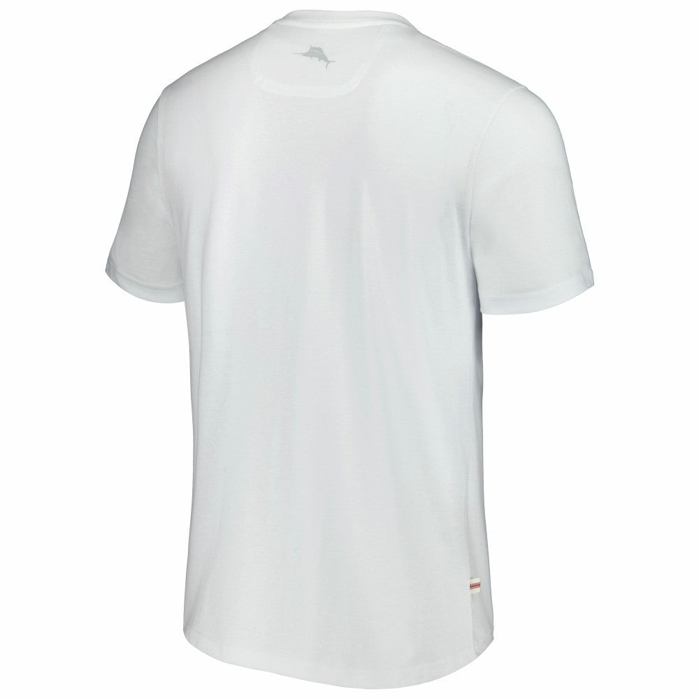 Los Angeles Angels Tommy Bahama Island League T-Shirt - White - MLB Discount