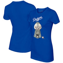 Los Angeles Dodgers Tiny Turnip Women's Gumball Machine T-Shirt - Royal - MLB on Sale