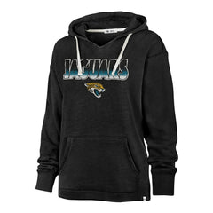 47 brand Jacksonville Jaguars '47 Women's Color Rise Kennedy Pullover Hoodie Black